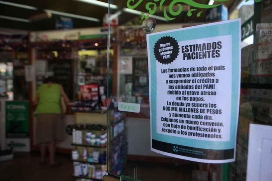El PAMI y la industria farmac&eacute;utica negocian en medio de chicanas, internas y ajuste
