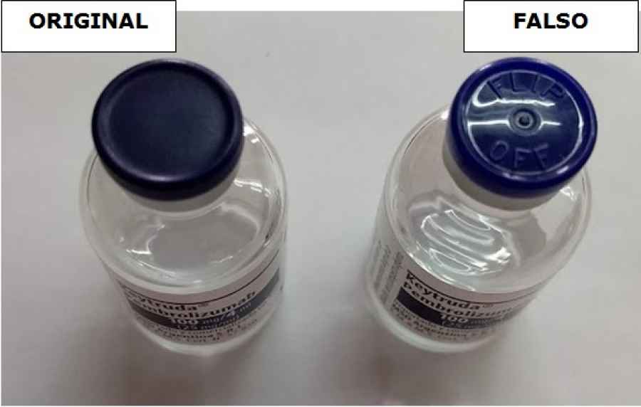 Alerta: Retiro de unidades falsificadas del producto Keytruda