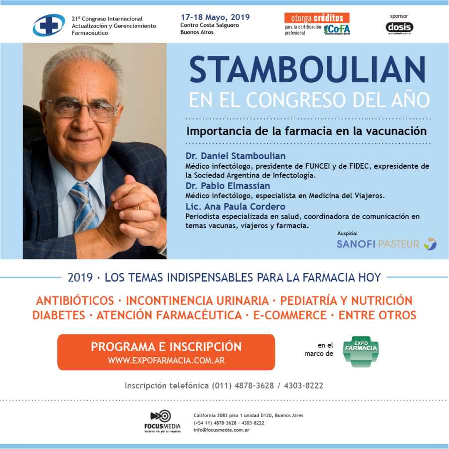 Stamboulian en el Congreso del A&ntilde;o