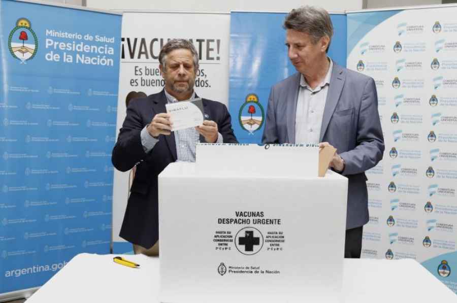 El Ministerio de Salud de la Nación comienza a distribuir la vacuna antigripal