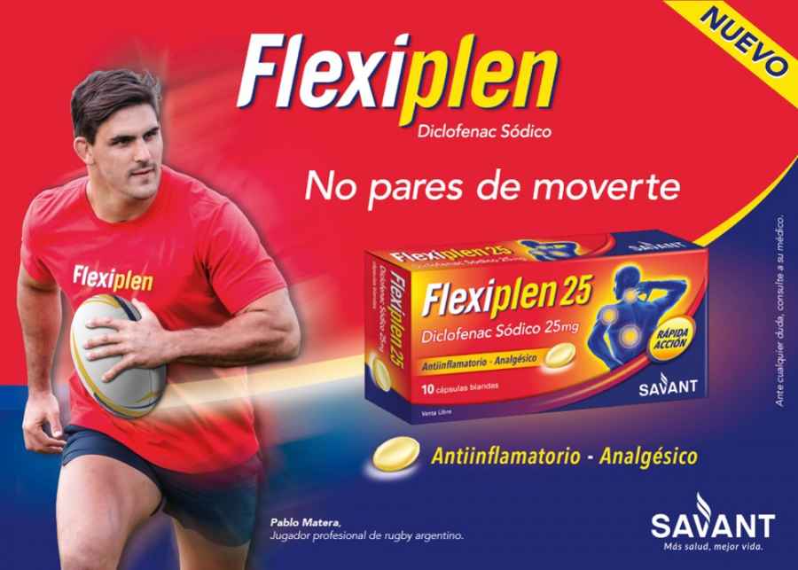 Pablo Matera, embajador de Flexiplen